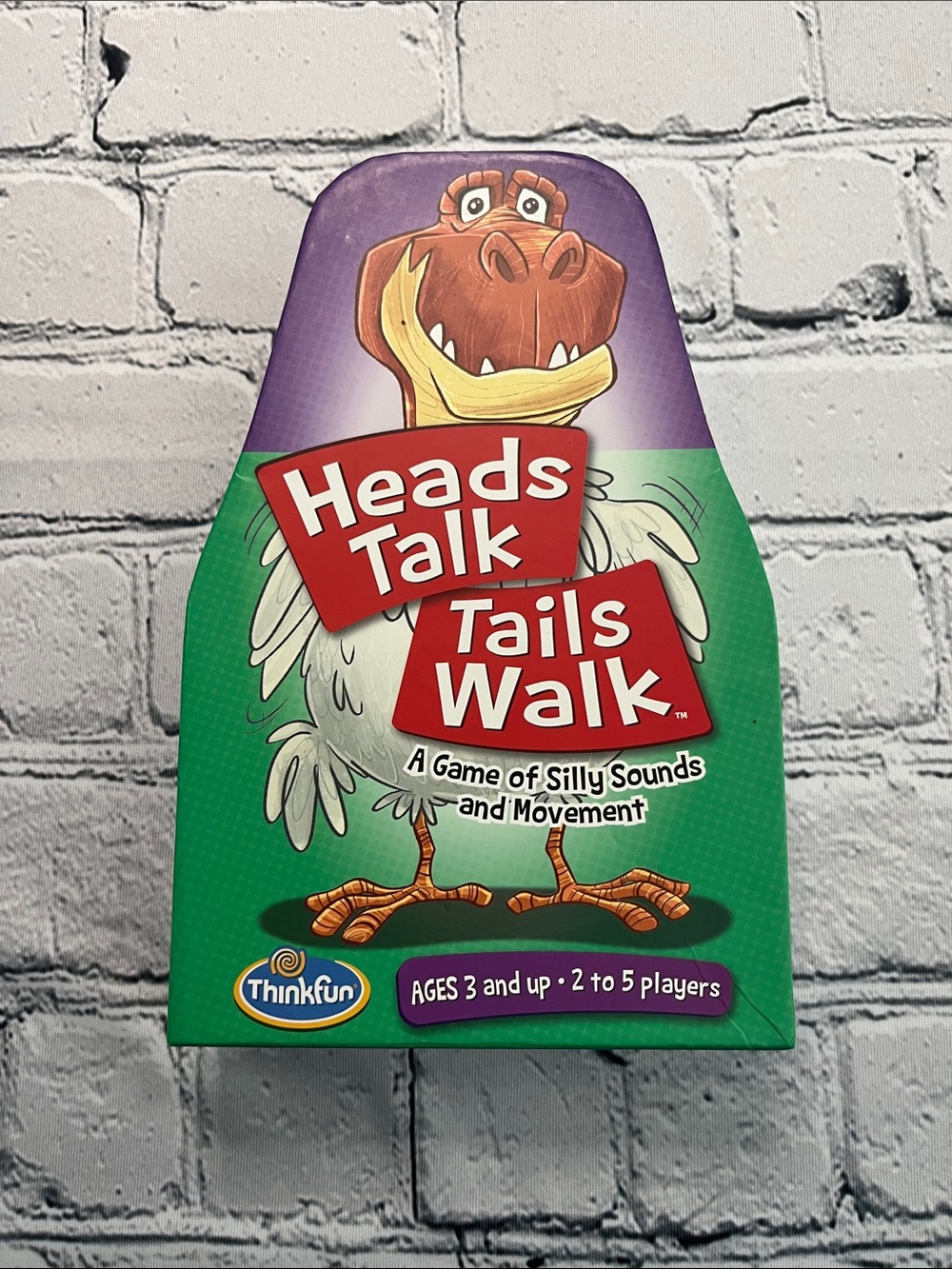 ThinkFun Game- Heads Talk, Tails Walk, Game for kids 3 & up